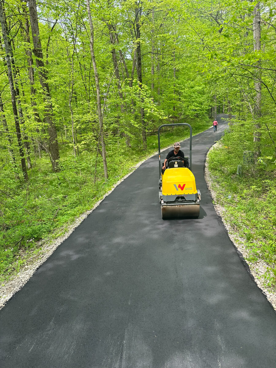 Asphalt resurfacing project completed in Fenton, Michigan